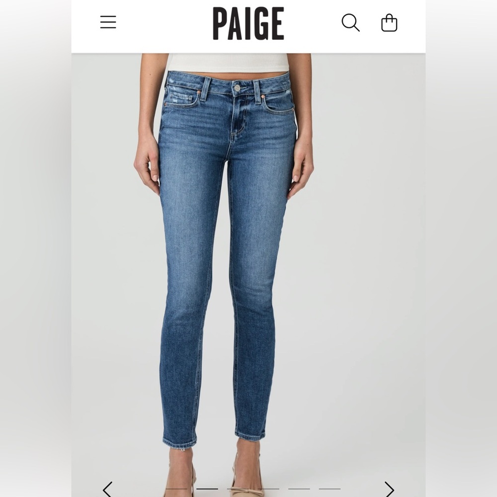 PAIGE Denim Verdugo Ankle Skinny Jeans